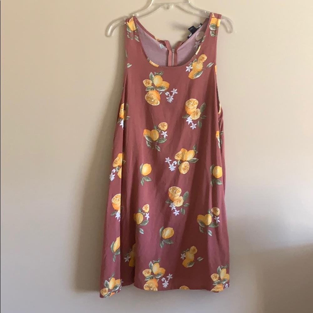 Forever 21 lemon dress